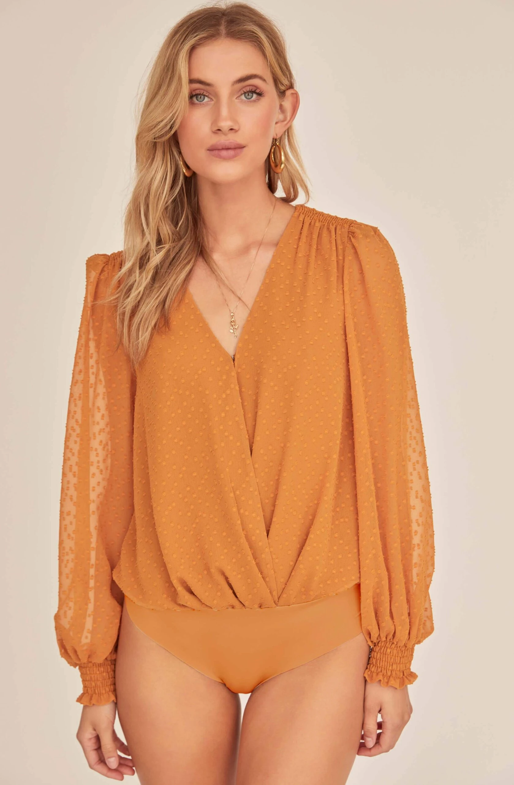 Dixie Wrap Top Bodysuit 5 Dixie Wrap Top Bodysuit - Image 3