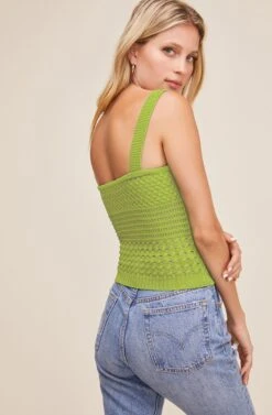 Darci Smocked Top -Chic Ladies Wear Shop ACT15849 GREEN 4 UPDATED