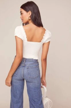 Gigi Crop Top 17 Gigi Crop Top -Chic Ladies Wear Shop ACT15879 WHITE 4
