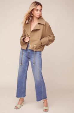 En Route Jacket -Chic Ladies Wear Shop ACT15885 OLIVE 1