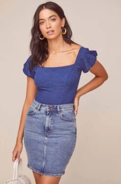 Aegean Puff Sleeve Bodysuit