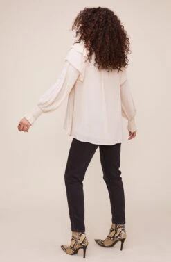 Rashida Top -Chic Ladies Wear Shop ACT16240VG OAT 3