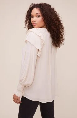 Rashida Top -Chic Ladies Wear Shop ACT16240VG OAT 4