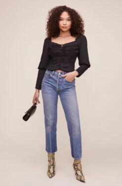 Renaissance Top -Chic Ladies Wear Shop ACT16261 BLACK 1