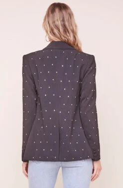 Maeve Embellished Blazer -Chic Ladies Wear Shop ACT16409 BLACKJEWEL 3 2