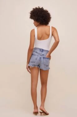 Cal Cutout Bodysuit -Chic Ladies Wear Shop ACT16482 WHITE 5