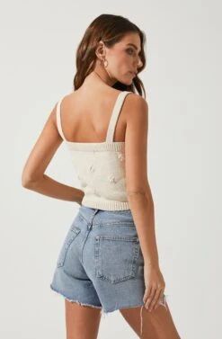 Sunday Morning Sweater Tank 9 Sunday Morning Sweater Tank -Chic Ladies Wear Shop ACT16635 NATURAL 4