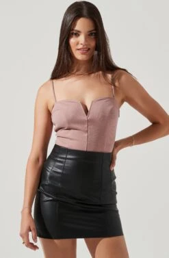 Nadia Sweetheart Bodysuit 20 Nadia Sweetheart Bodysuit -Chic Ladies Wear Shop ACT16686 HAZELNUT 2 NEW