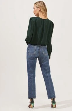 Duchess Long Sleeve Top 16 Duchess Long Sleeve Top -Chic Ladies Wear Shop ACT16780B GREEN 5