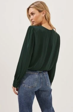 Duchess Long Sleeve Top 19 Duchess Long Sleeve Top -Chic Ladies Wear Shop ACT16780B GREEN 6