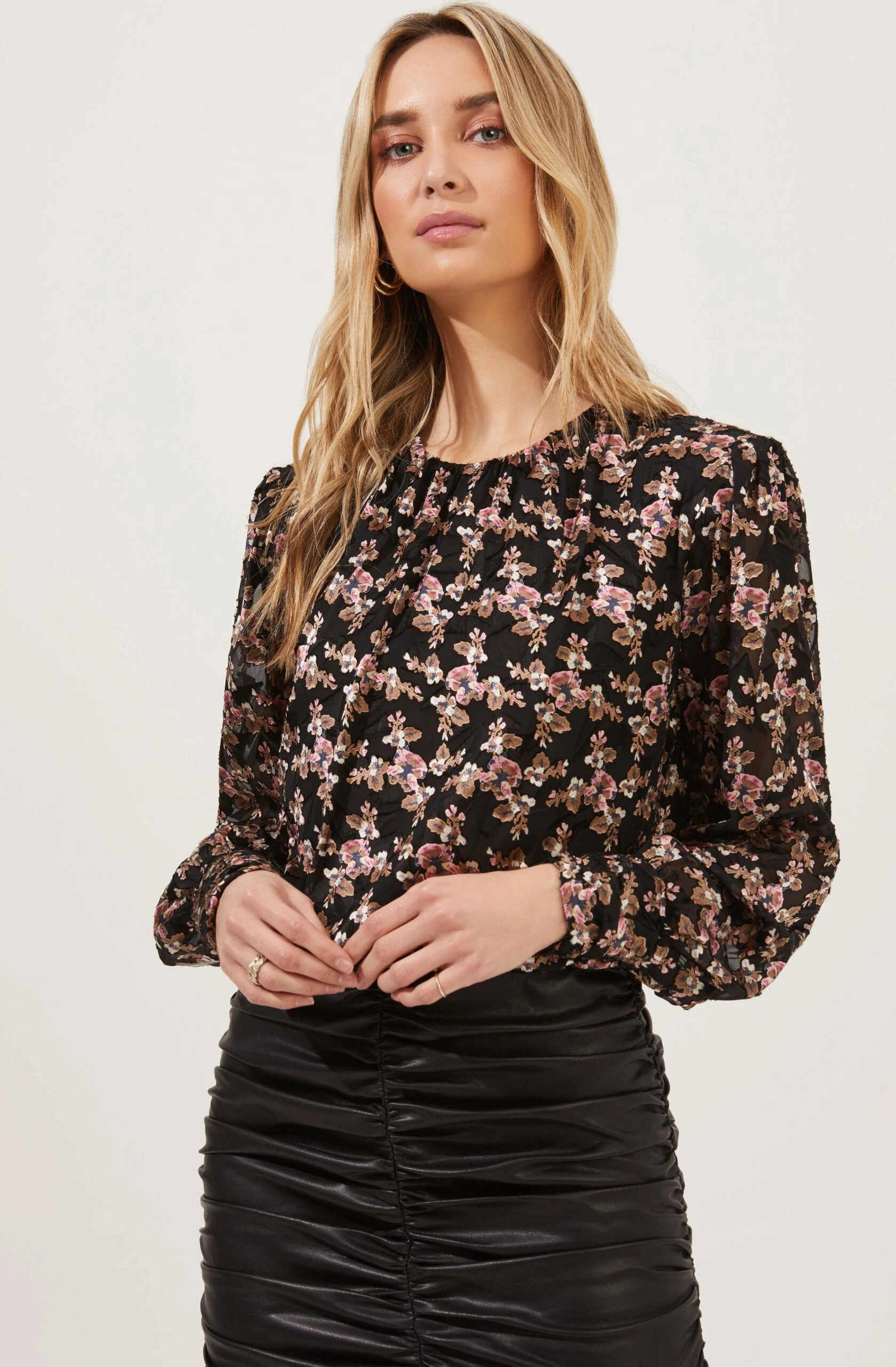 Duchess Floral Long Sleeve Top 3 Duchess Floral Long Sleeve Top