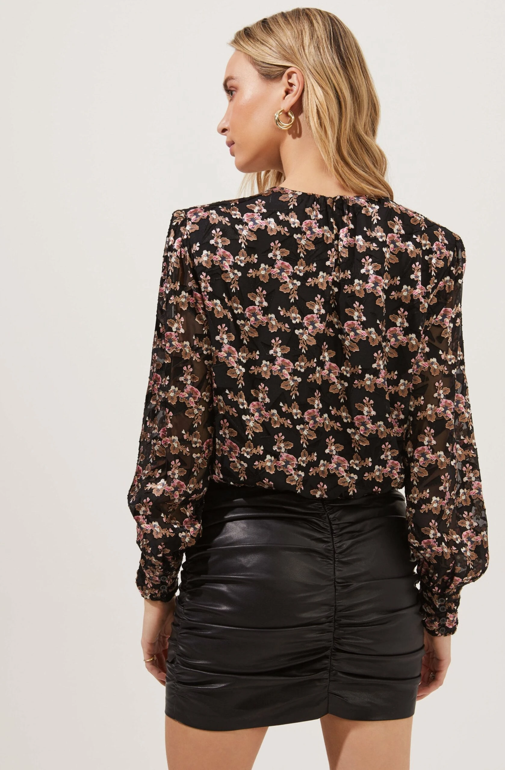 Duchess Floral Long Sleeve Top 8 Duchess Floral Long Sleeve Top - Image 6