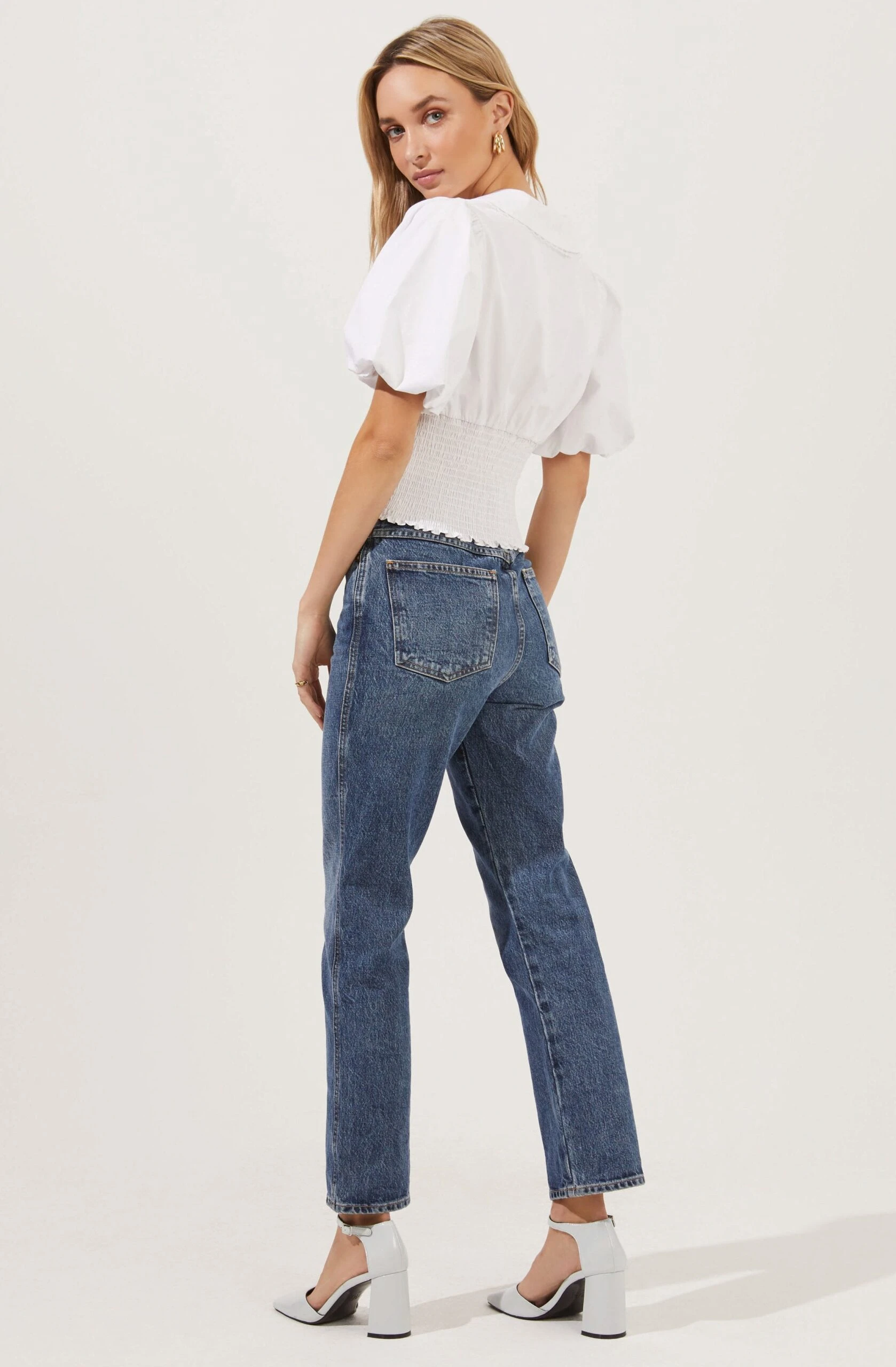 Maiden Lace Trim Collar Top 4 Maiden Lace Trim Collar Top - Image 2