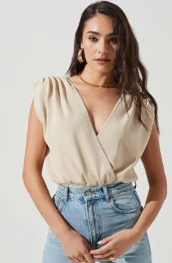 Aldrin Wrap Front Bodysuit