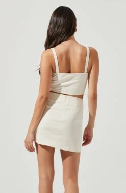 Monet Bustier Top -Chic Ladies Wear Shop ACT17124C CREAM 4