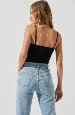 Brixley Underwire Bustier Top -Chic Ladies Wear Shop ACT17260 BLACK 0670