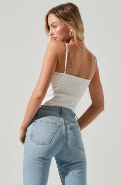 Brixley Underwire Bustier Top -Chic Ladies Wear Shop ACT17260 WHITE 1390