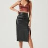 Melody Faux Leather Midi Skirt 1 Melody Faux Leather Midi Skirt -Chic Ladies Wear Shop ACT17294 RUST 1576 5a989905 7e54 4cd4 9ba8 e55e97ae48d2