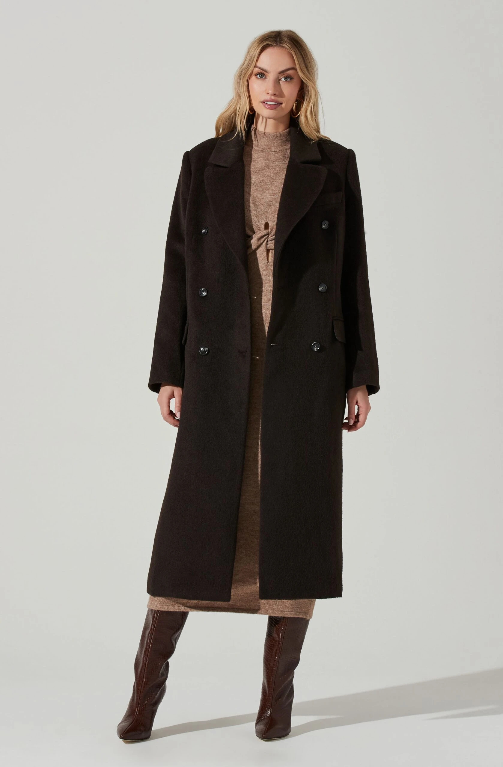 Morana Double Breasted Duster Coat 3 Morana Double Breasted Duster Coat