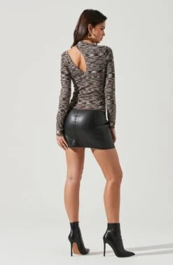 Veruca Faux Leather Mini Skirt 18 Veruca Faux Leather Mini Skirt -Chic Ladies Wear Shop ACT17327 BROWNMULTI 1396 4f2cc9cf e547 402e 85ed 7d67205a33cd