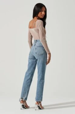 Vienna Mesh Long Sleeve Bodysuit -Chic Ladies Wear Shop ACT17344 NUDE 0258 7e1be7f2 1e40 4340 b017 9cb459aba25f