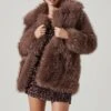 Hadley Faux Fur Coat -Chic Ladies Wear Shop ACT17441 MOCHAMAUVE 4