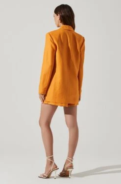 Laudine Blazer 18 Laudine Blazer -Chic Ladies Wear Shop ACT17526L MUSTARD 6