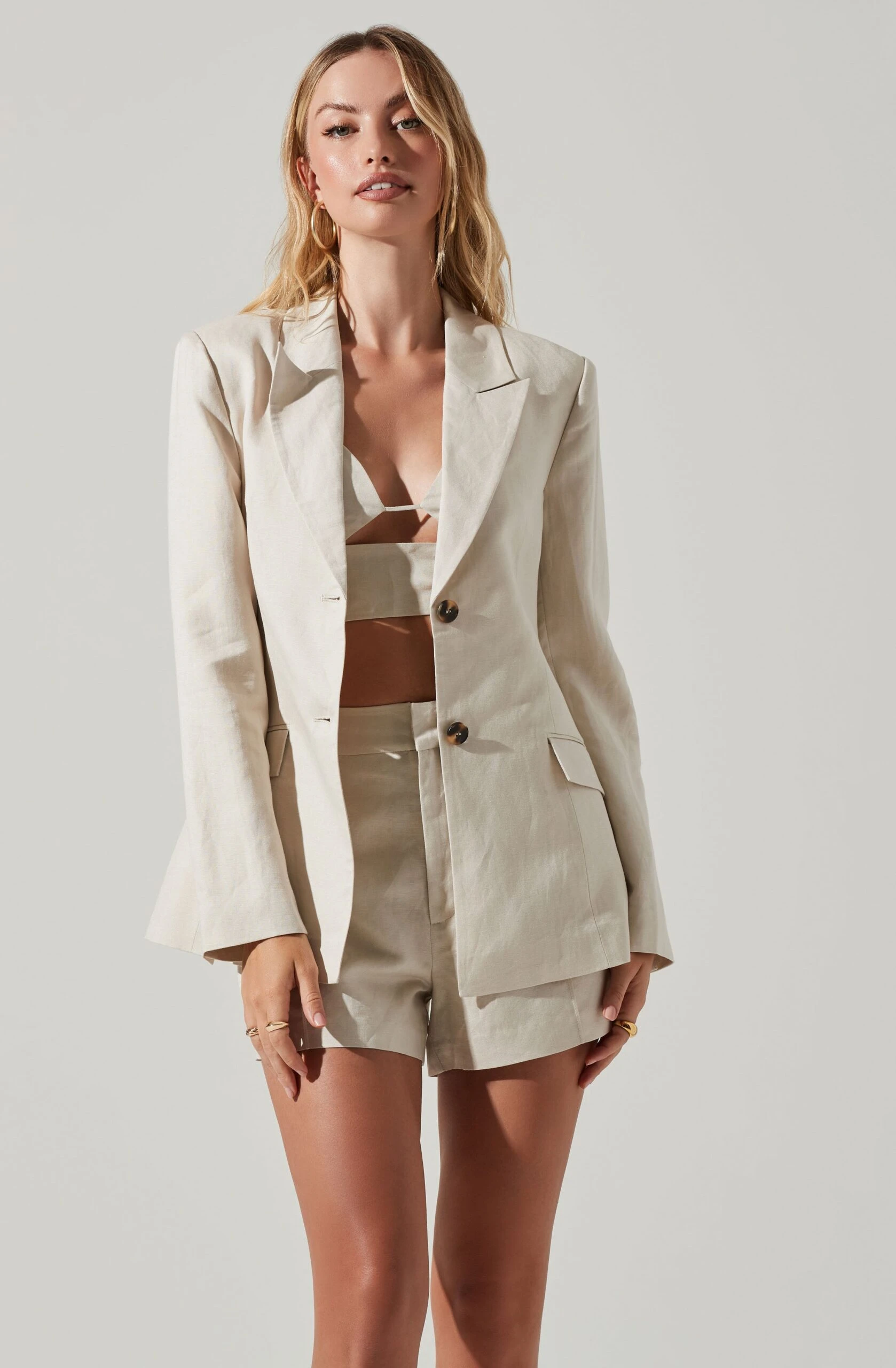 Ayra Front Button Blazer 3 Ayra Front Button Blazer