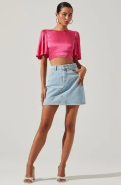 Chic Ladies Wear Shop -Chic Ladies Wear Shop ACT17574R BRIGHTPINK 1