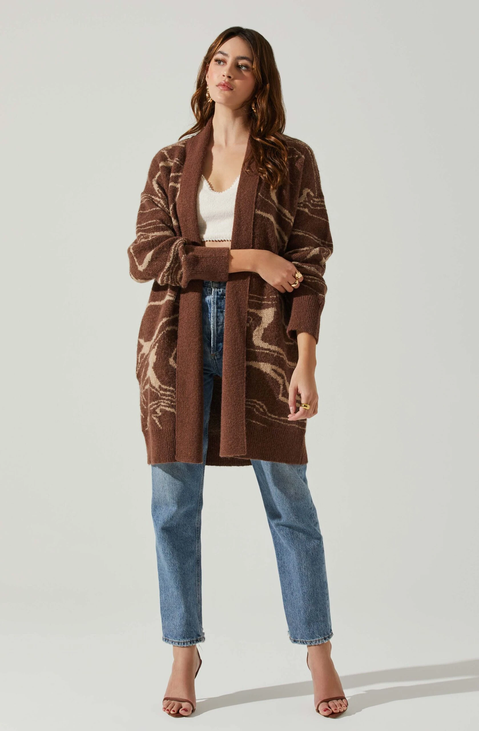 Vada Abstract Swirl Oversized Sweater 6 Vada Abstract Swirl Oversized Sweater - Image 4