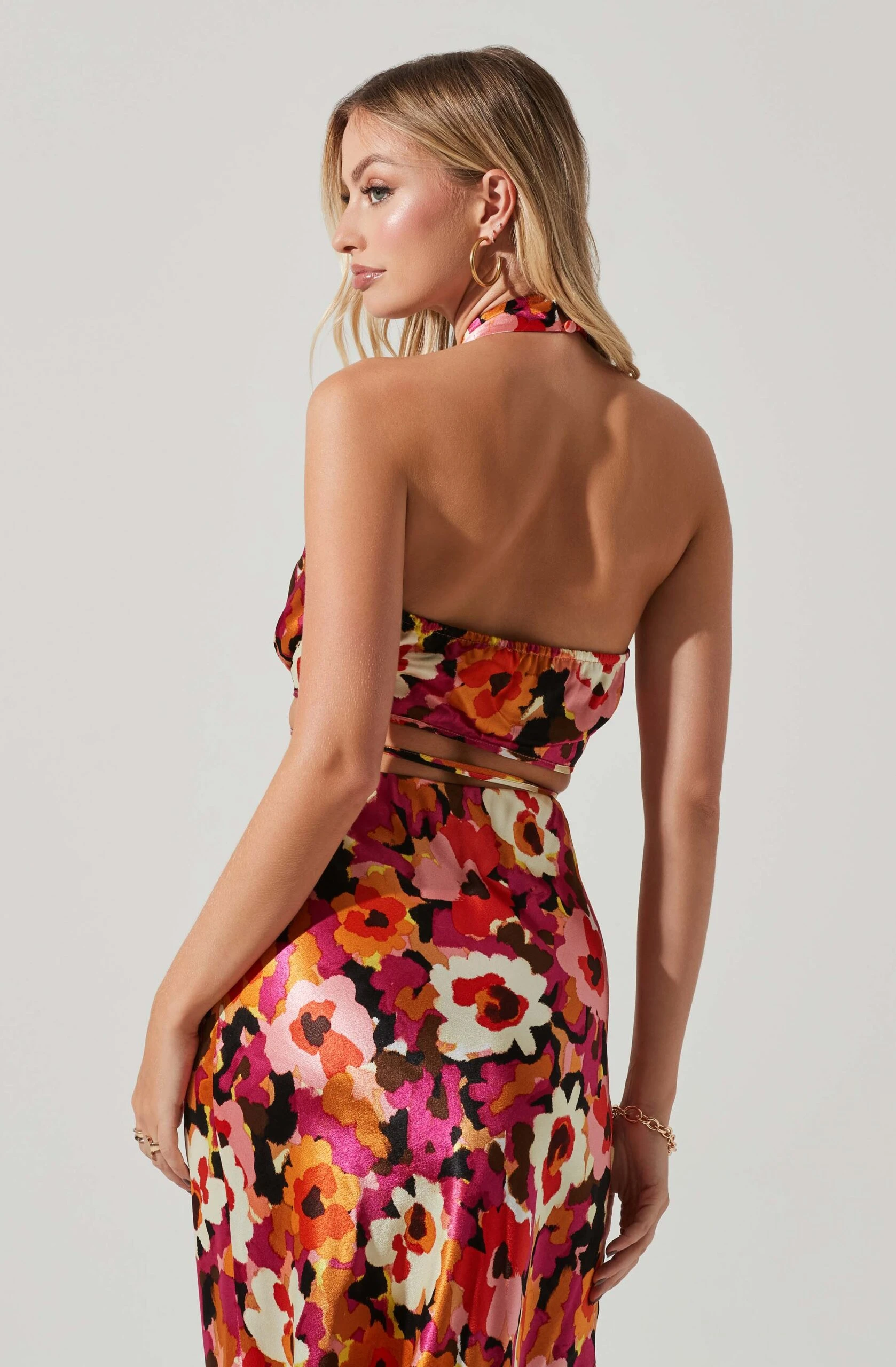 Adonia Floral Halter Top 6 Adonia Floral Halter Top - Image 4