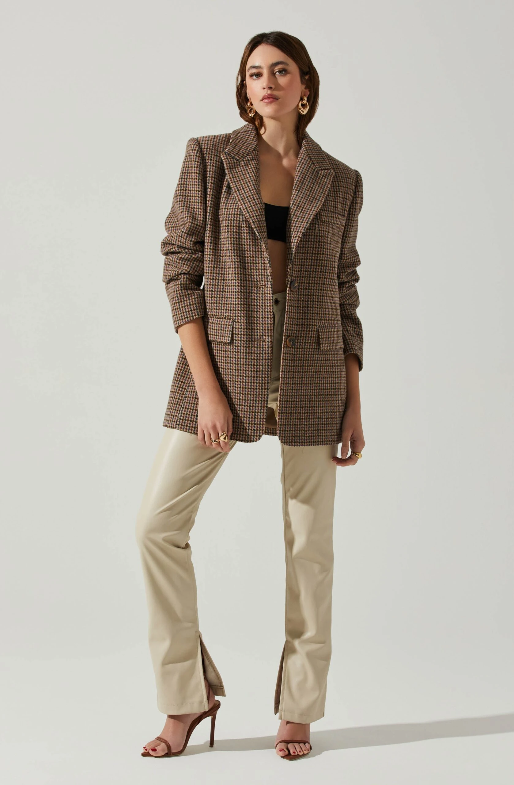 Pauline Plaid Oversized Blazer 4 Pauline Plaid Oversized Blazer - Image 2