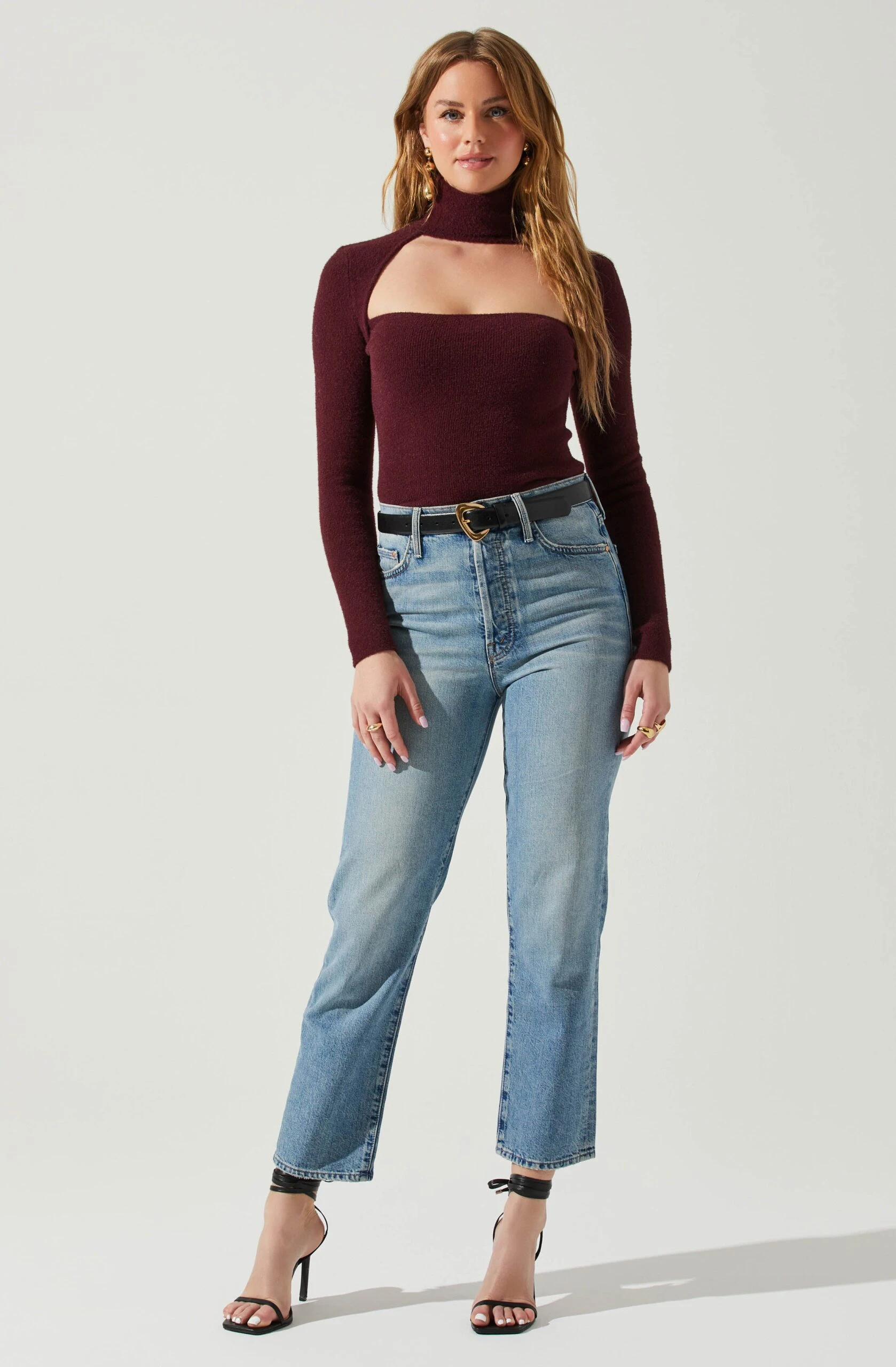 Izabella Turtleneck Cutout Sweater 10 Izabella Turtleneck Cutout Sweater - Image 8