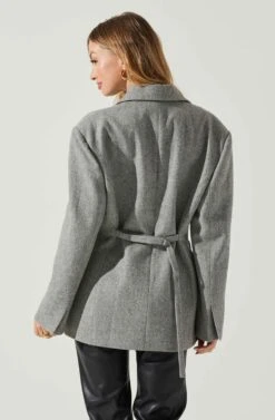 Galilea Oversized Blazer -Chic Ladies Wear Shop ACT17892 GRAY 5