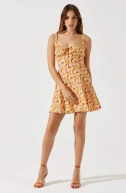 Sweetheart Neck Open Back Mini Dress -Chic Ladies Wear Shop ADR101821 YELLOWREDDITSY 1