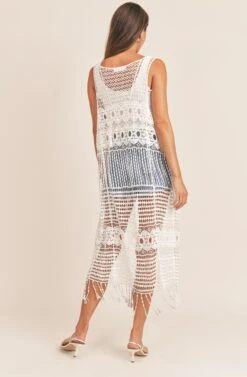 Sun Chaser Crochet Cover Up -Chic Ladies Wear Shop AMB NF00002121 BEIGE 6