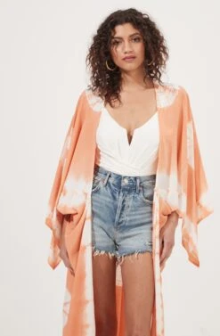 Senara Cover Up -Chic Ladies Wear Shop AMB S15668 LIGHTCLAY 2