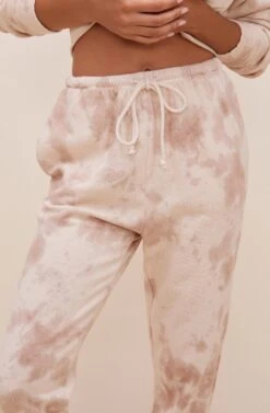 In The Clouds Tie Dye Sweatpant -Chic Ladies Wear Shop AP7198 TAUPETIEDYE 5