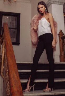 Adair Faux Fur Jacket -Chic Ladies Wear Shop ASTRHoliday45