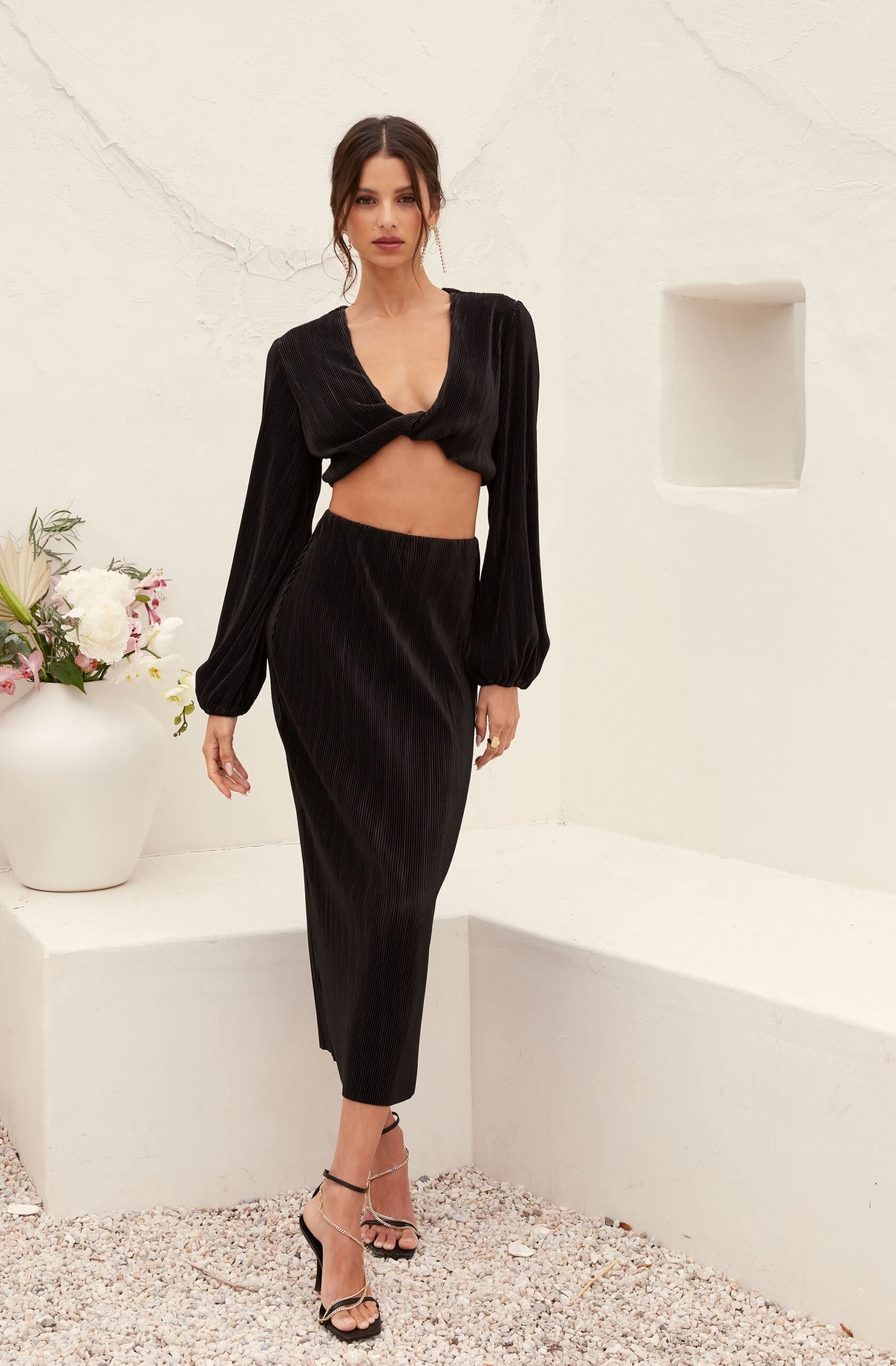 Cataleya Plisse Twist Bust Top 8 Cataleya Plisse Twist Bust Top - Image 6