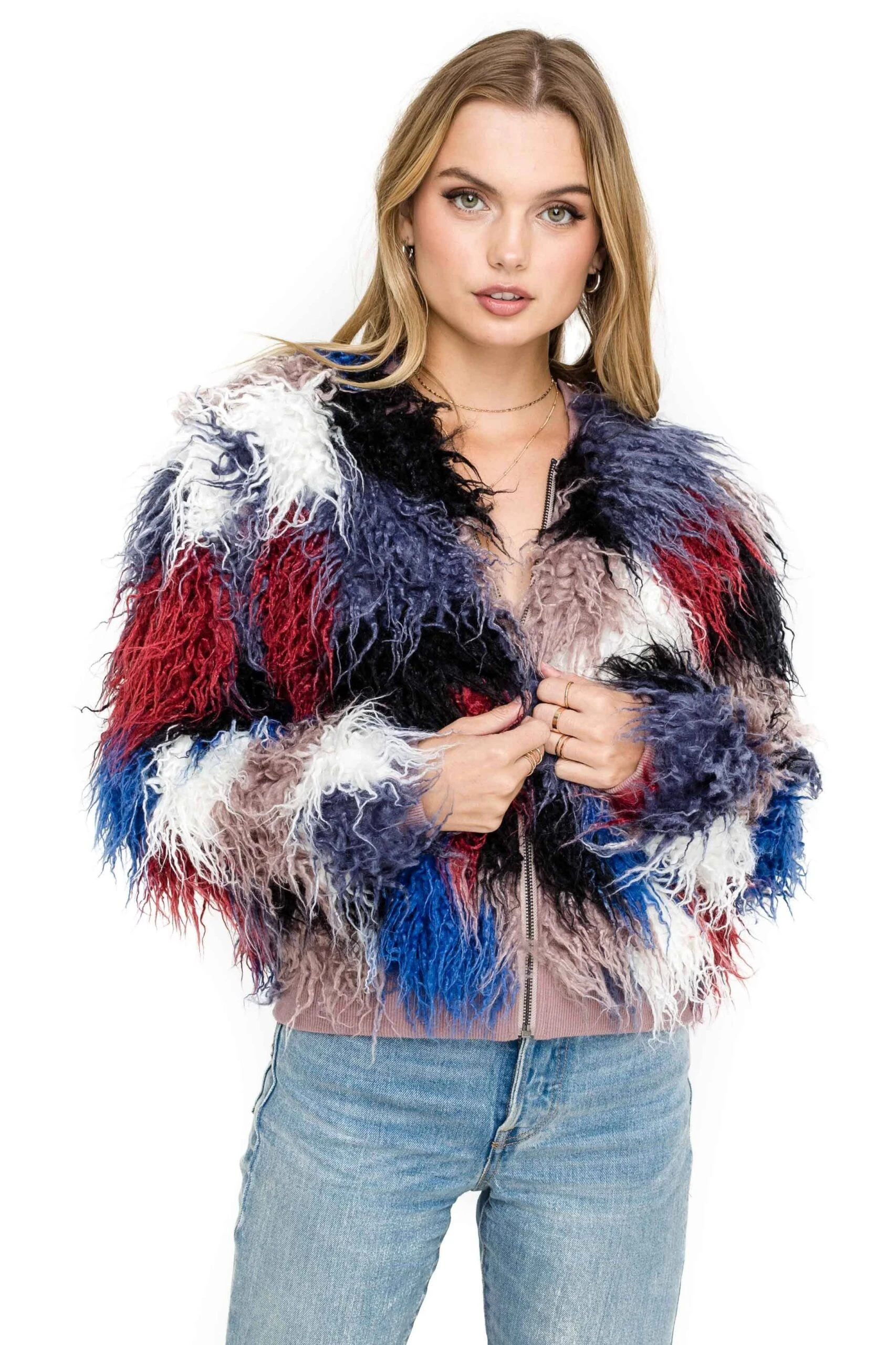 Shaggy Faux Fur Jacket 6 Shaggy Faux Fur Jacket - Image 4