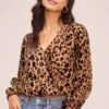 Lourdes Leopard Top -Chic Ladies Wear Shop AT15816 LEOPARD BURNOUT 3