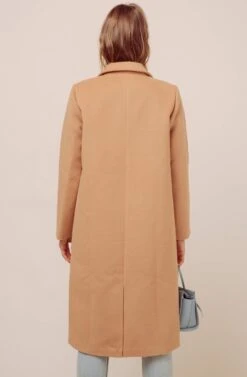 Jeane Coat -Chic Ladies Wear Shop AT15904 CAMEL 4