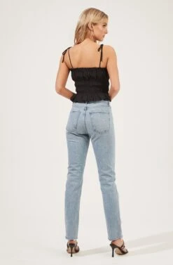 Eyelet Cami -Chic Ladies Wear Shop AT16054 BLACK 5