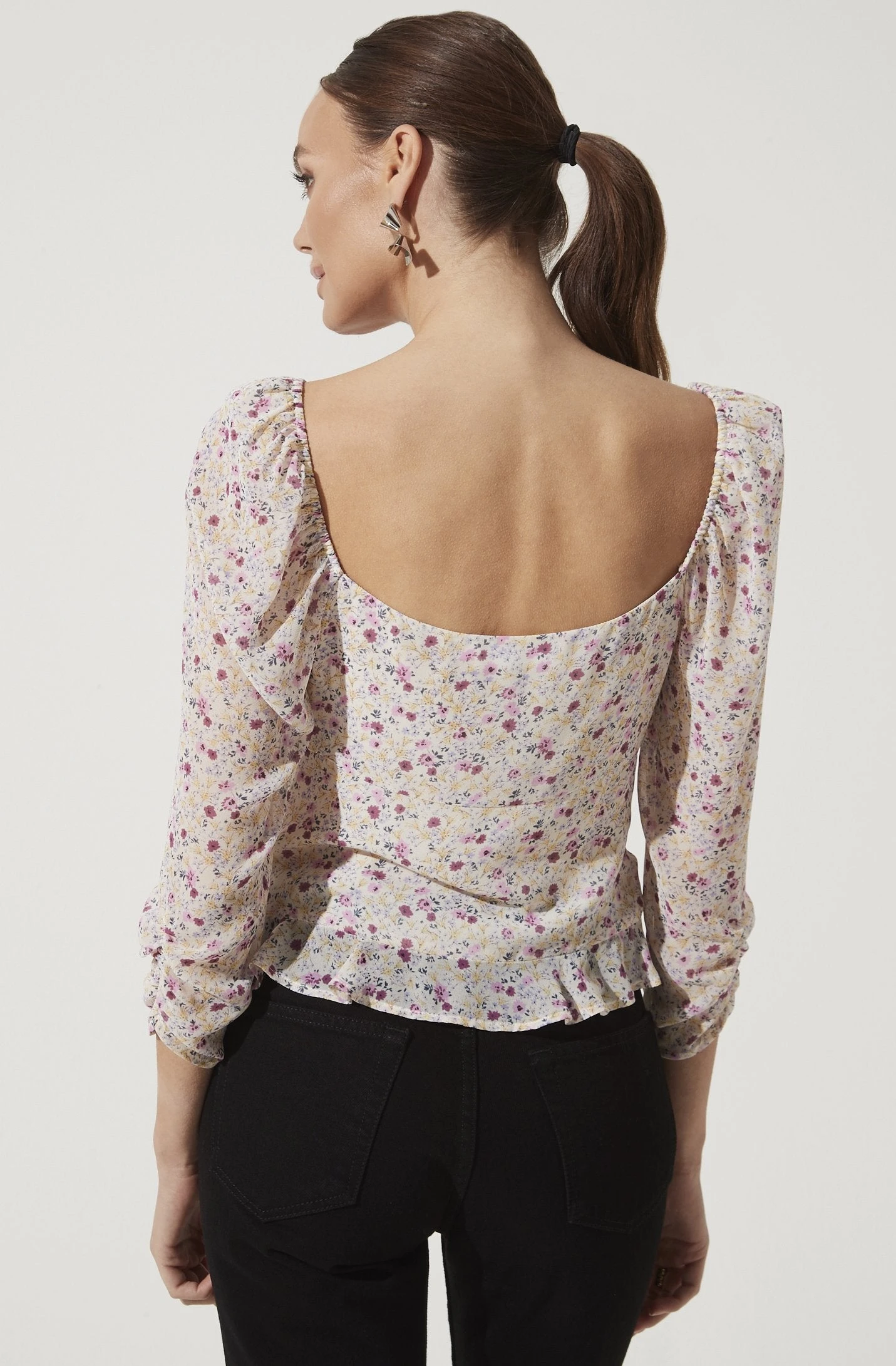 Ruched Sleeve Sweetheart Top 9 Ruched Sleeve Sweetheart Top - Image 7