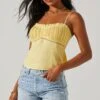 Pleated Linen Cami
