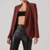 Blazer Jacket 1 Blazer Jacket -Chic Ladies Wear Shop LT17376 FCI GARNET 4