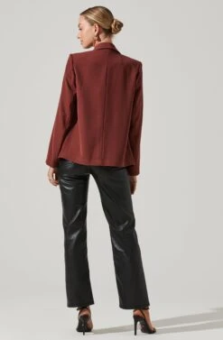 Blazer Jacket -Chic Ladies Wear Shop LT17376 FCI GARNET 6