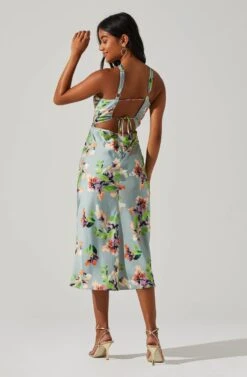 Sandrine Floral Halter Midi Dress -Chic Ladies Wear Shop MicrosoftTeams image 33